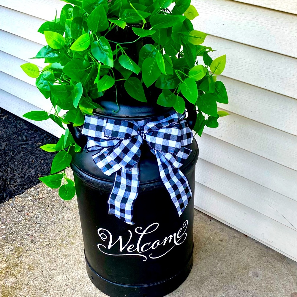 Decorative Milk Can